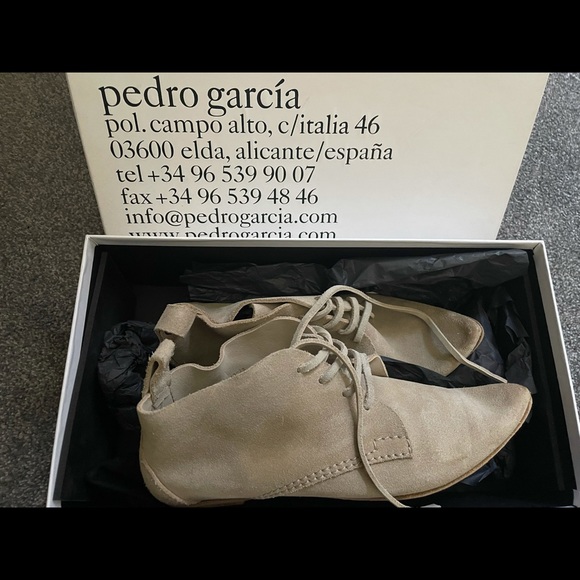 Pedro Garcia Yaki booties shoes suede 39 / 8.5 - Picture 3 of 6